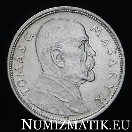 10 Kč/1928 - T. G. Masaryk - 10. výročie vzniku Československej republiky