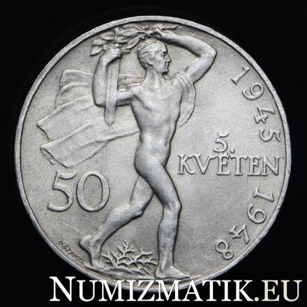 50 Kčs/1948 - Pražské povstanie - 3. výročie 