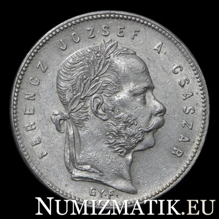 František Jozef I. - 1 Forint 1868 GY.F.