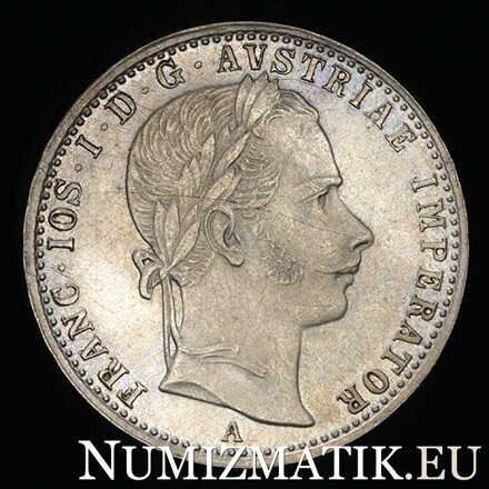 Francis Joseph I.- 1/4 Florin 1865 A