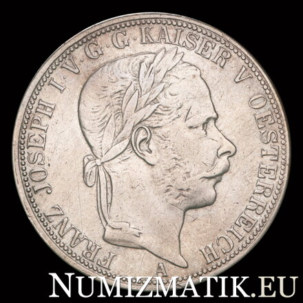 František Jozef I. - spolkový toliar 1866 A