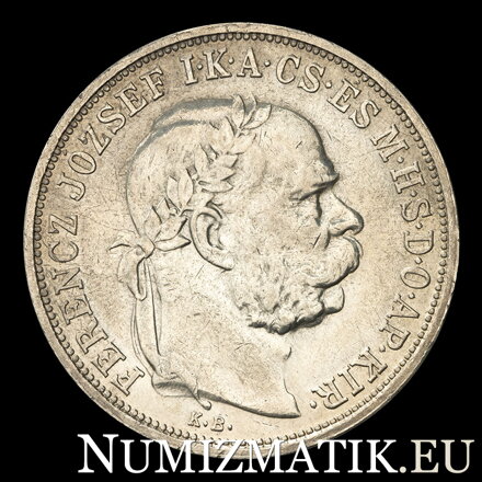 František Jozef I. - 5 Koruna 1908 KB