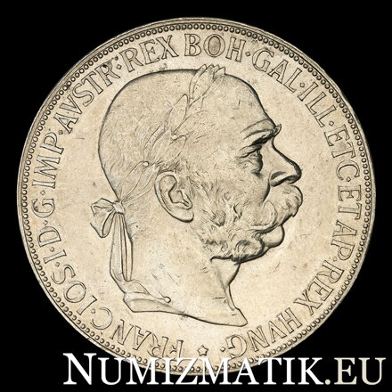 František Jozef I. - 5 Koruna 1900 bz