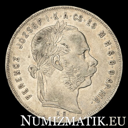 František Jozef I. - 1 Forint 1879 KB