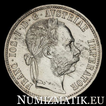 František Jozef I. - 1 Florin 1878 bz