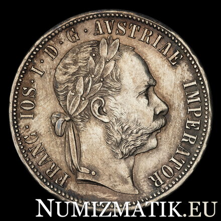 František Jozef I.- 1 Florin 1879 bz 