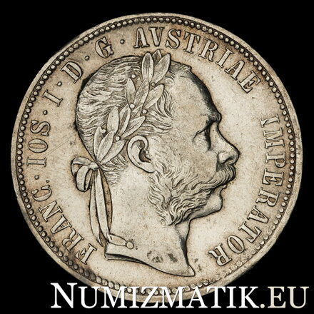 František Jozef I. - 1 Florin 1880 bz