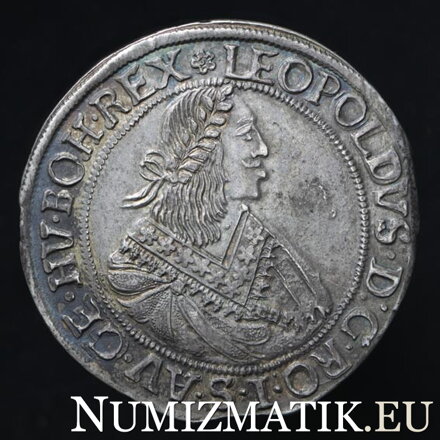 Leopold I. - toliar 1667 N-B
