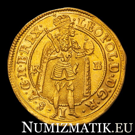 Leopold I. - dukát 1698 KB