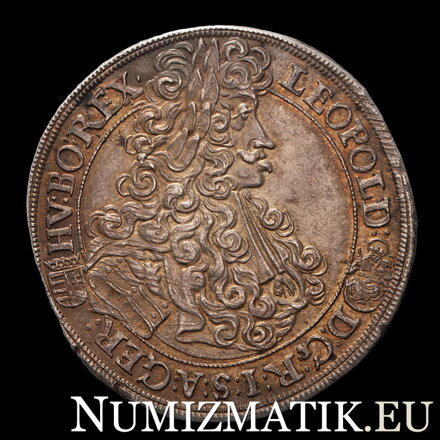 LEOPOLD I. - 1/2 thaler 1703 KB 