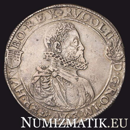 RUDOLF II. - thaler 1608 KB
