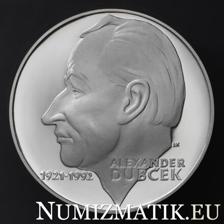 200 Sk/2001 - Alexander Dubček - 80. výročie narodenia