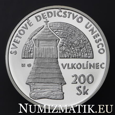 200 Sk/2002 - Vlkolínec - Svetové dedičstvo UNESCO