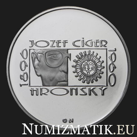 200 Sk/1996 - J. C. Hronský - 100. výročie narodenia 