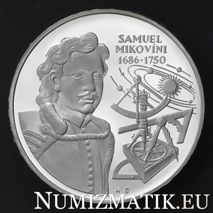 500 Sk/2000 - Samuel Mikovíni - 250. výročie úmrtia