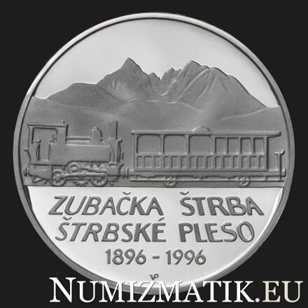 200 Sk/1996 - Zubačka Štrba-Štrbské Pleso - 100. výročie otvorenia prevádzky