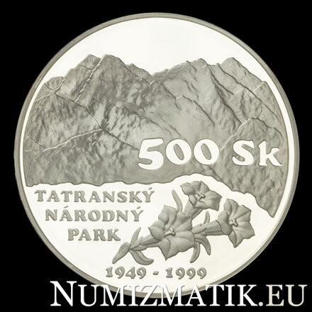 500 Sk/1999 - Tatranský národný park - 50. výročie založenia