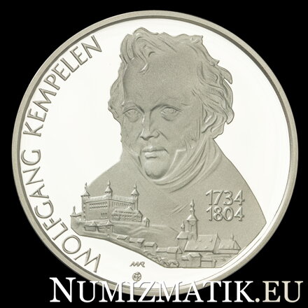 200 Sk/2004 - Wolfgang Kempelen - 200. výročie úmrtia