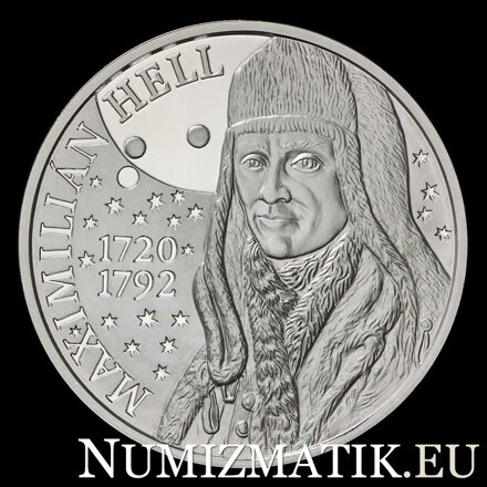 10 EURO/2020 - Maximilián Hell - 300. výročie narodenia