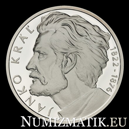 10 EURO/2022 - Janko Kráľ - 200. výročie narodenia