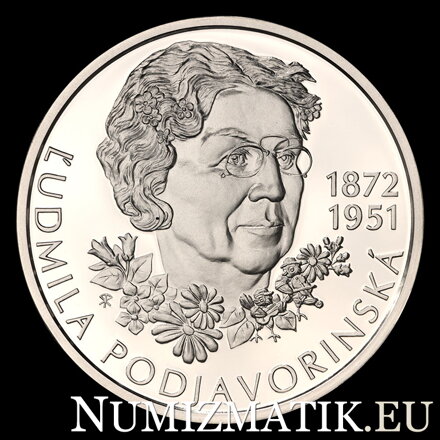 10 EURO/2022 - Ľudmila Podjavorinská - 150. výročie narodenia