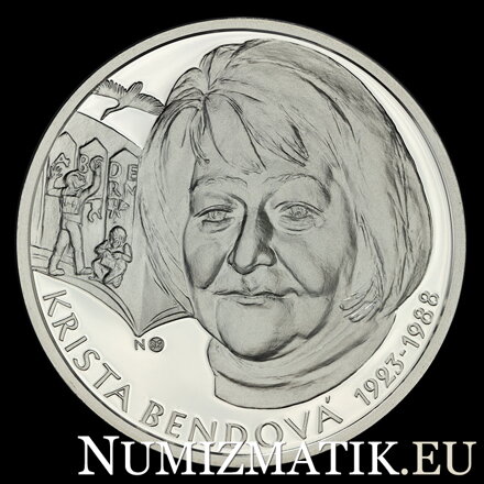 10 EURO/2023 - 100th anniversary of the birth of Krista Bendová