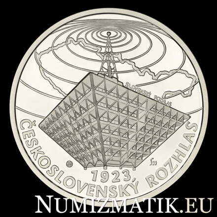 10 EURO/2023 - Začiatok pravidelného vysielania československého rozhlasu - 100. výročie