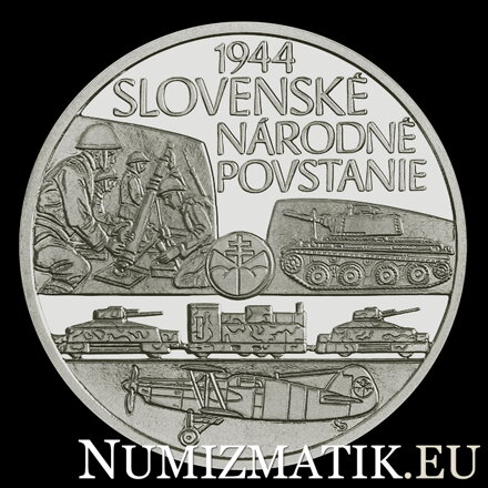 10 EURO/2024 - Slovenské národné povstanie - 80. výročie - BK