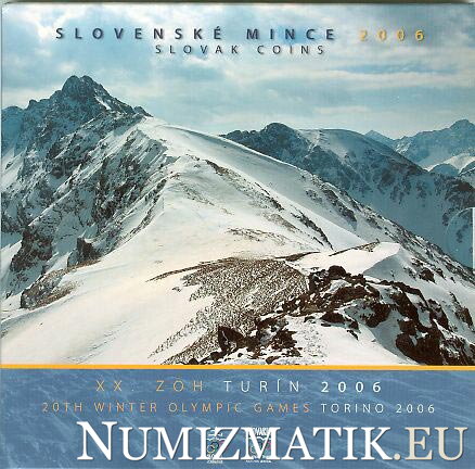 Sada mincí Slovenskej republiky 2006 - XX. ZOH Turín 