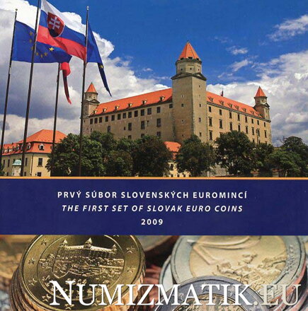 Sada mincí Slovenskej republiky 2009 - Prvý súbor slovenských euromincí BK