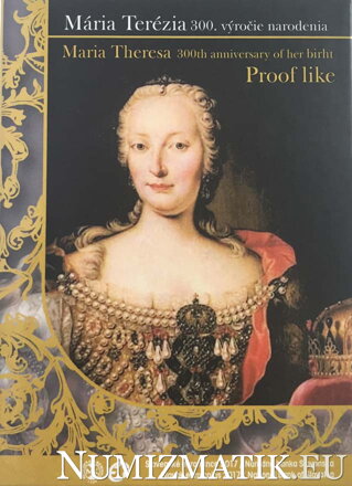 Sada mincí Slovenskej republiky 2017 - Mária Terézia - 300. výročie narodenia Proof Like