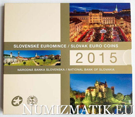 Sada mincí Slovenskej republiky 2015 - Slovenské euromince 