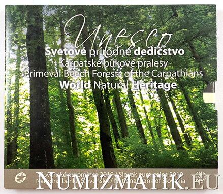 Sada mincí Slovenskej republiky 2019 - Svetové dedičstvo Karpatské bukové pralesy