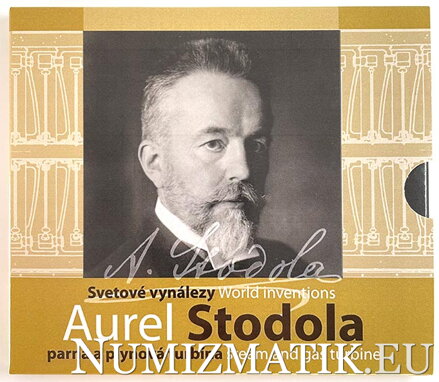 Sada mincí Slovenskej republiky 2019 - Aurel Stodola svetové vynálezy