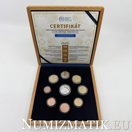 Sada mincí SR 2026 - XXV. Zimné olympijské hry Milano Cortina proof-like v drevenej etui
