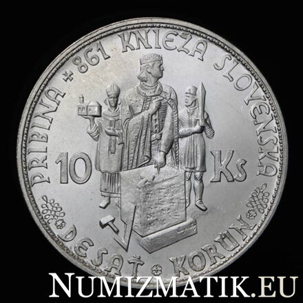 10 Ks/1944 Pribina varianta bez † na kaplnke