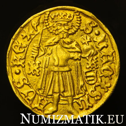 Matthias Corvinus - Goldgulden K-K shield