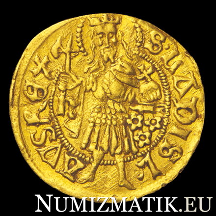 Vladislav II. Jagelovský - dukát bez letopočtu n-kvety v erbe