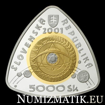 5000 Sk/2001 - Začiatok tretieho tisícročia