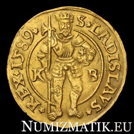 RUDOLF II. - dukát 1589 KB