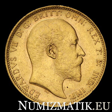 AUSTRALIA - Edward VII. - Sovereign 1908 M