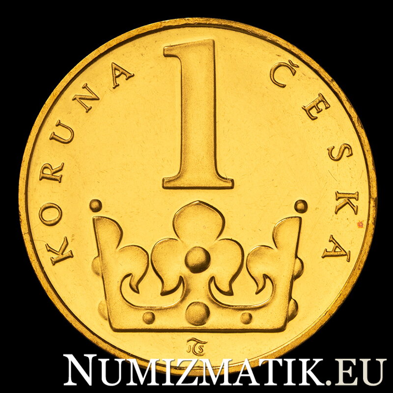 Koruna česká, 1. výročie otvorenia Českej mincovne v Jablonci n. N. 1. 7. 1994