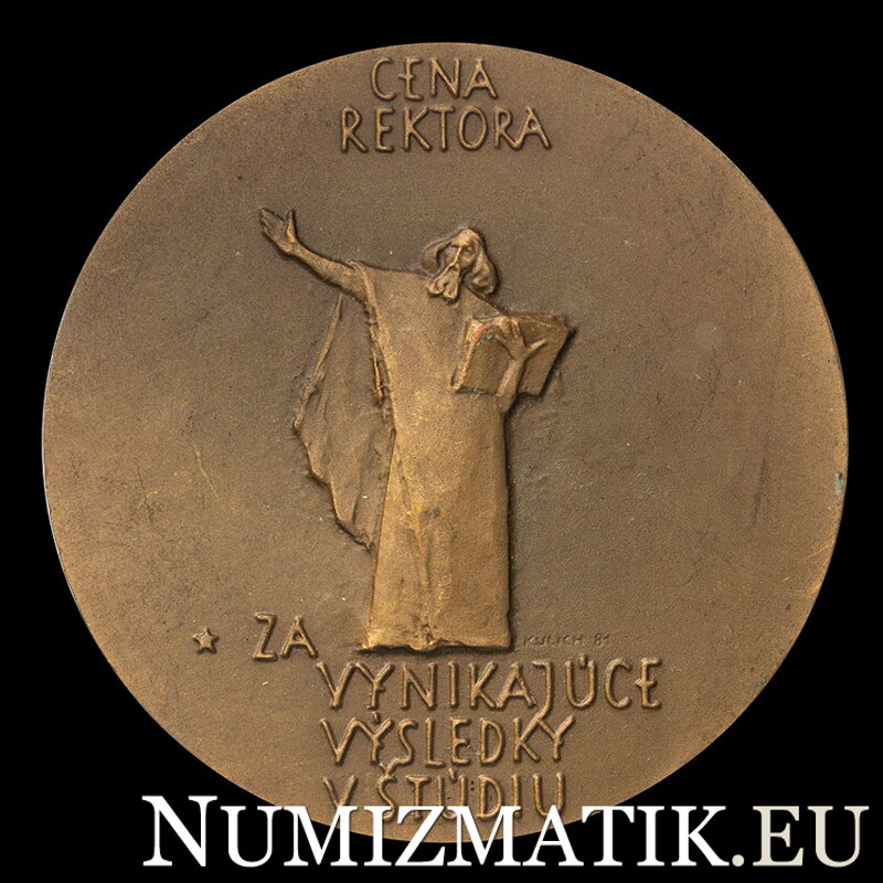 Cena rektora UPJŠ v Košiciach, bronzová medaila - J. Kulich