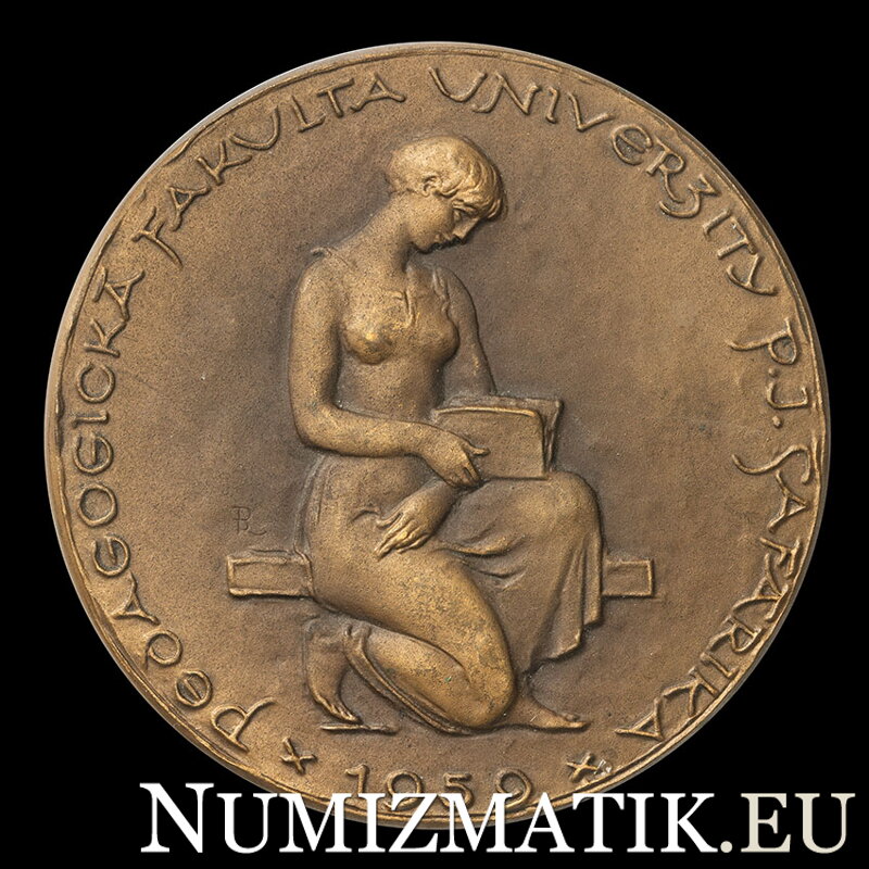 Pedagogická fakulta UPJŠ 1959, bronzová medaila - R. Pribiš