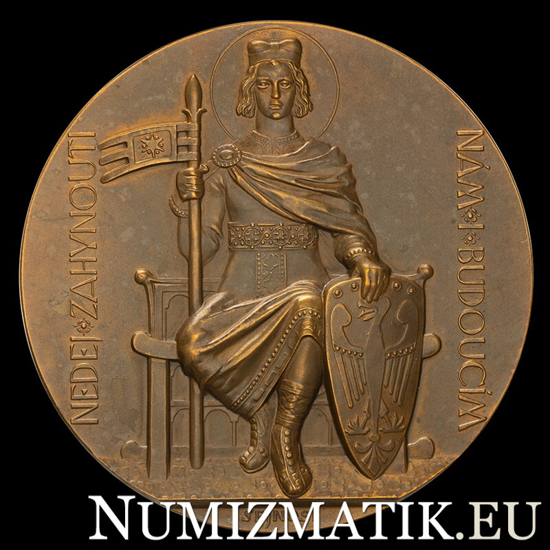 Dokončenie stavby chrámu sv. Víta 1929 - bronzová medaila - J. Šejnost