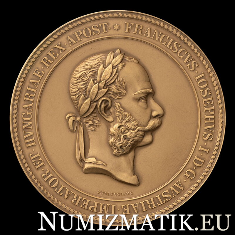 František Jozef I. - Návšteva Egypta, otvorenie Suezskeho prieplavu 1869 - AE medaila HMA