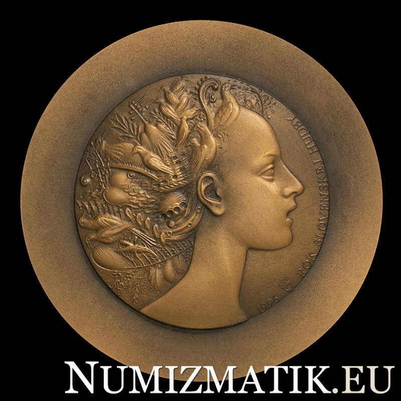 Year of Slovak Music 1996 - AE Medal - M. Polonský