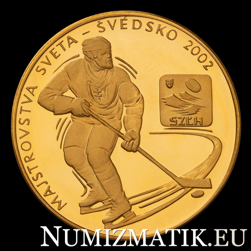 Slovakia - World Ice Hockey Champion, Gothenburg 11. 5. 2002 - gold medal