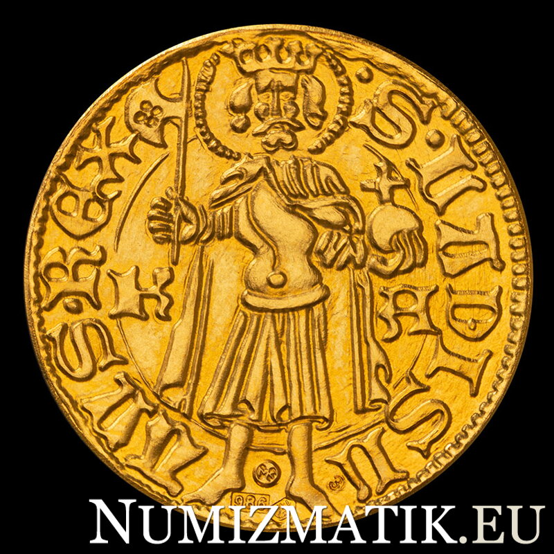 Mathias Corvinus - replica of the gold ducat - M. Kožuch