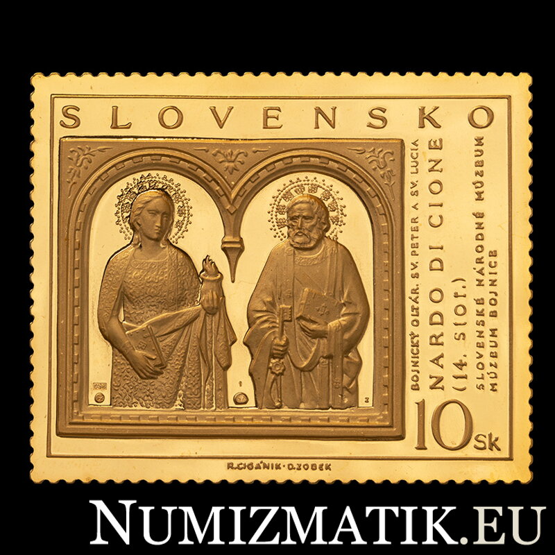 Bojnice Altar - Gold Stamp